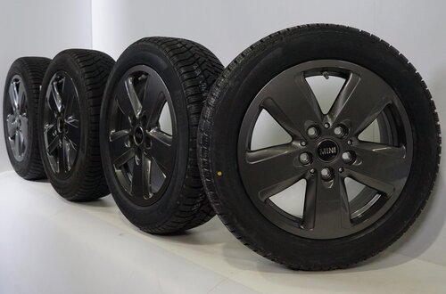 Mini Mini Cooper / S / One / Cabrio F55 F56 F57 517 16-Zoll Pirelli Runflat Winterkompletträder Original Mini Mini Cooper / S / One / Cabrio F55 F56 F57 517 16-Zoll Pirelli Runflat Winterkompletträder Original
