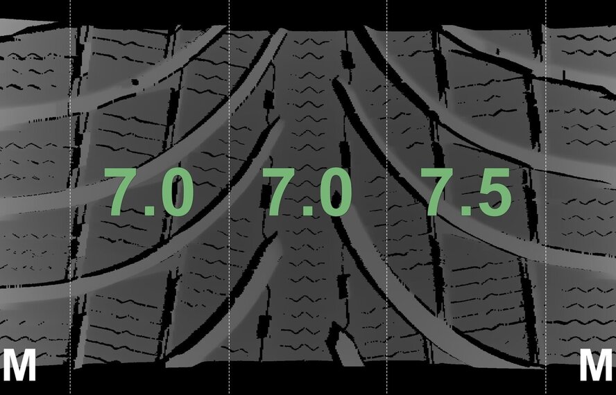 Mercedes Mercedes GLC X253 17-Zoll-Felgen + Winterkompletträder Michelin Original