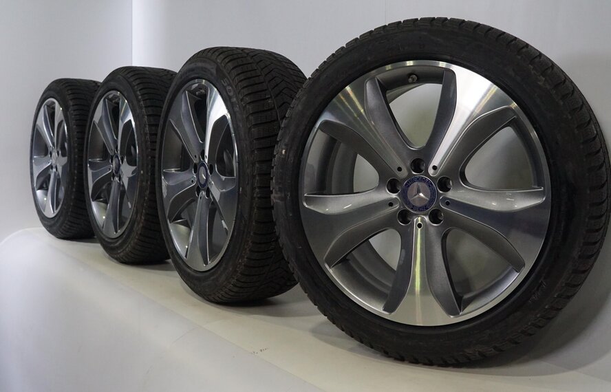 Mercedes Mercedes S Klasse W222 19-Zoll-Felgen + Winterkompletträder Pirelli Runflat NEU Original