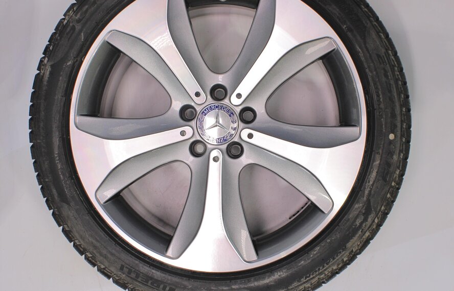 Mercedes Mercedes S Klasse W222 19-Zoll-Felgen + Winterkompletträder Pirelli Runflat NEU Original