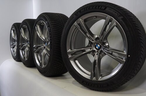 BMW BMW M5 F90 M8 F90 F91 F92 705M 19-Zoll Michelin Winterkompletträder Original BMW BMW M5 F90 M8 F90 F91 F92 705M 19-Zoll Michelin Winterkompletträder Original