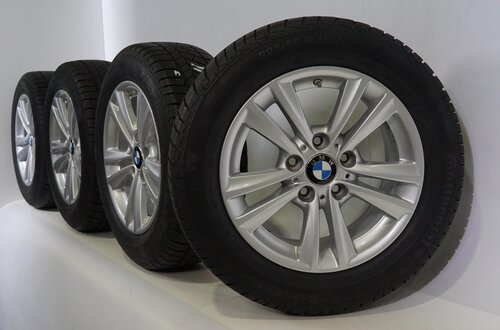 BMW BMW 3 4er F30 F31 F32 F36 656 16-Zoll-Felgen Continental Runflat Winterkompletträder Original