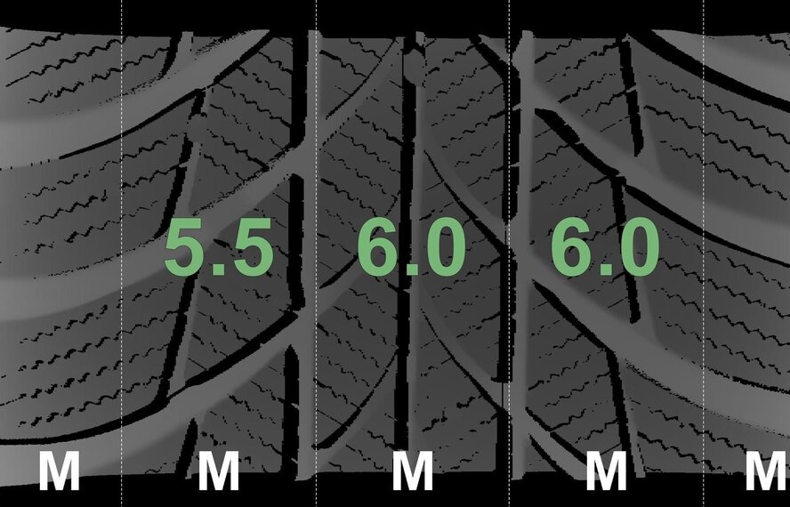 Mercedes Mercedes A B CLA Klasse W177 17-Zoll-Felgen + Winterkompletträder Bridgestone Original