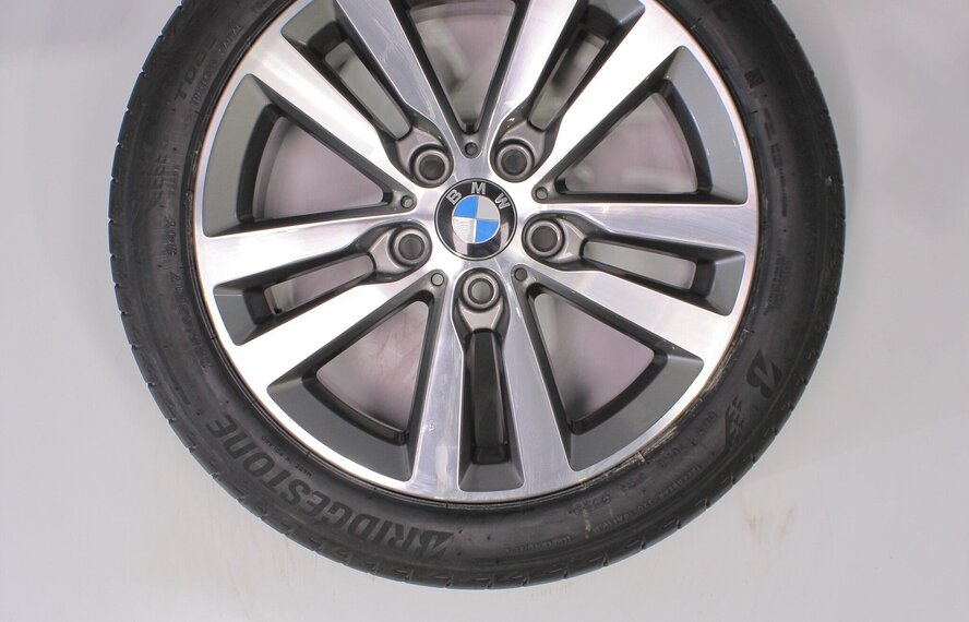 BMW BMW 1 2er F20 F21 F22 F23 655 17-Zoll Bridgestone Sommerkompletträder Original