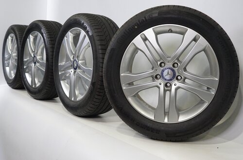 Mercedes Mercedes GLA Klasse X156 18-Zoll-Felgen + Sommerkompletträder Continental Original