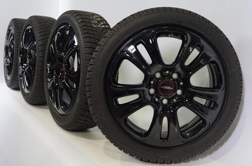 Mini Mini Cooper / S / One / Cabrio F55 F56 F57 JCW510 17-Zoll-Felgen Dunlop Runflat Winterkompletträder Original Mini Mini Cooper / S / One / Cabrio F55 F56 F57 JCW510 17-Zoll-Felgen Dunlop Runflat Winterkompletträder Original