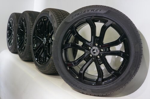 Mercedes Mercedes A B CLA Klasse W176 18-Zoll-AMG-Felgen Neu + Winterkompletträder Goodyear Neu Original