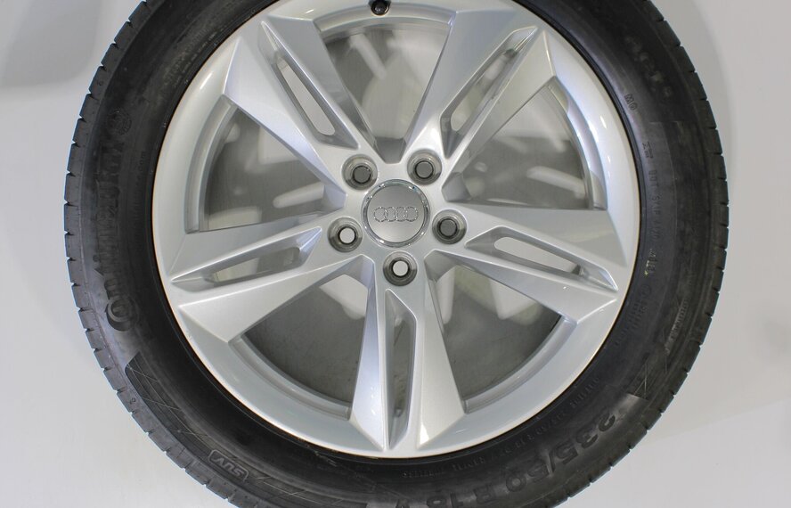 Audi Audi Q3 8U 18-Zoll-Felgen + Sommerkompletträder Continental NEU Original