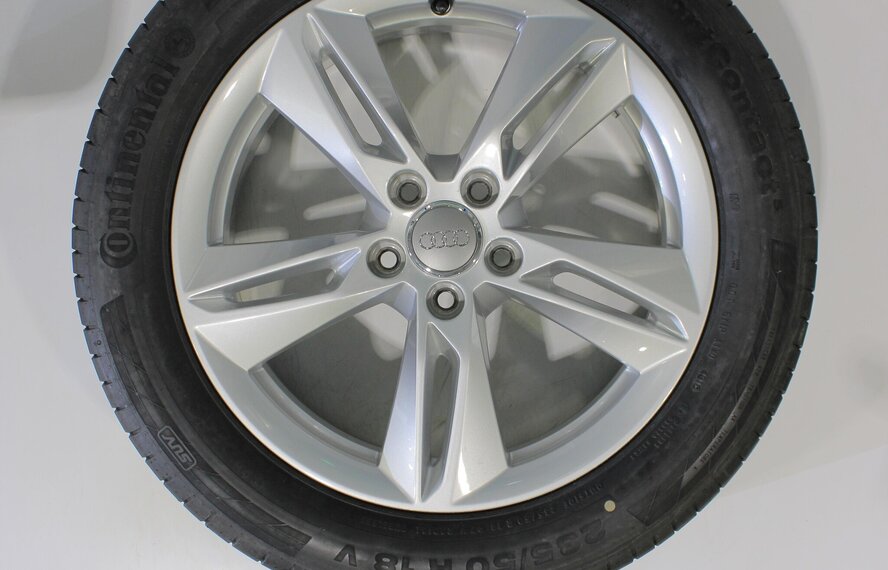 Audi Audi Q3 8U 18-Zoll-Felgen + Sommerkompletträder Continental NEU Original