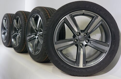 Audi Audi A8 4N 19-Zoll-Felgen Goodyear Sommerkompletträder Original Audi Audi A8 4N 19-Zoll-Felgen Goodyear Sommerkompletträder Original