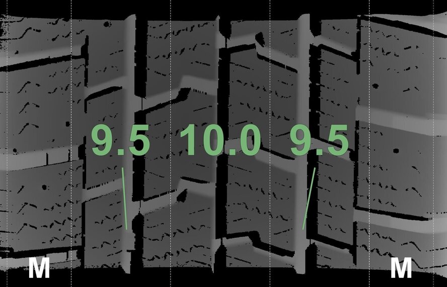 Mercedes Mercedes Klasse W447 16-Zoll Goodyear Winterkompletträder Original