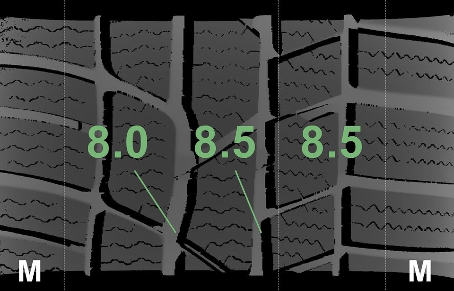 Mercedes Mercedes A B CLA Klasse W176 W117 W246 17-Zoll Continental Winterkompletträder Original