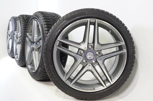 Mercedes Mercedes A B CLA Klasse W176 W117 W246 18-Zoll Felgen Pirelli Winterkompletträder Original