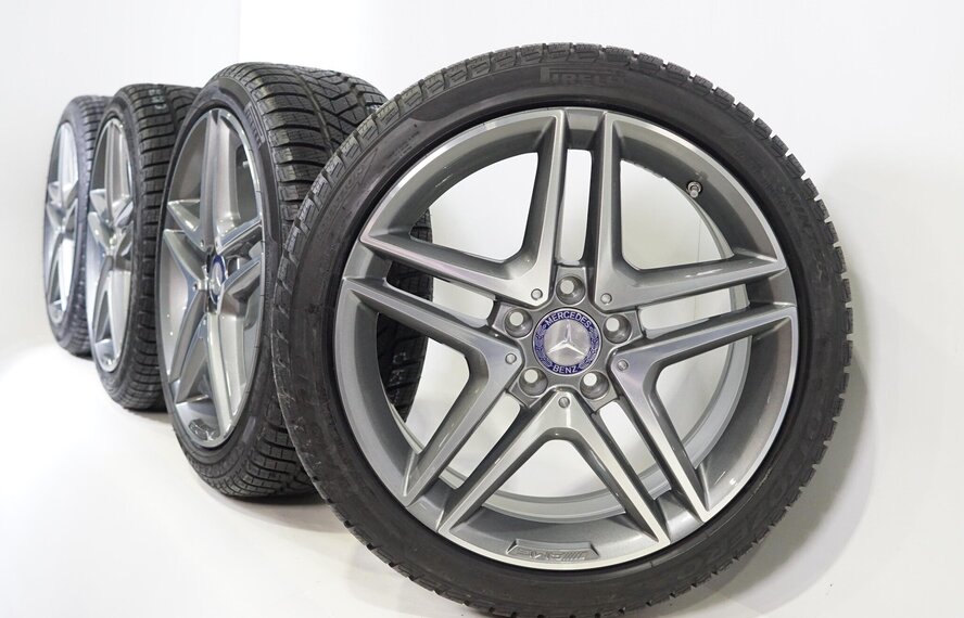 Mercedes Mercedes A B CLA Klasse W176 W117 W246 18-Zoll Pirelli Winterkompletträder Original