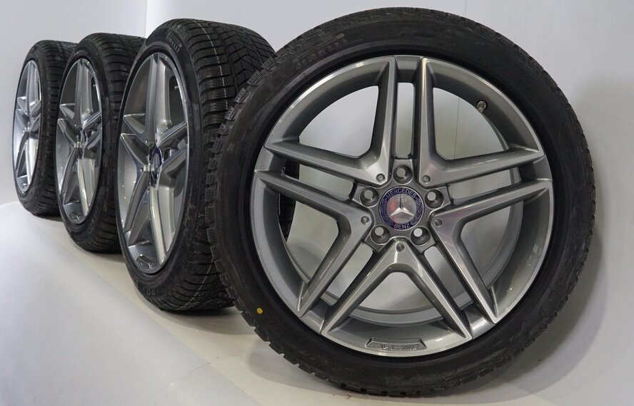Mercedes Mercedes A B CLA Klasse W176 W117 W246 18-Zoll Pirelli Winterkompletträder Original
