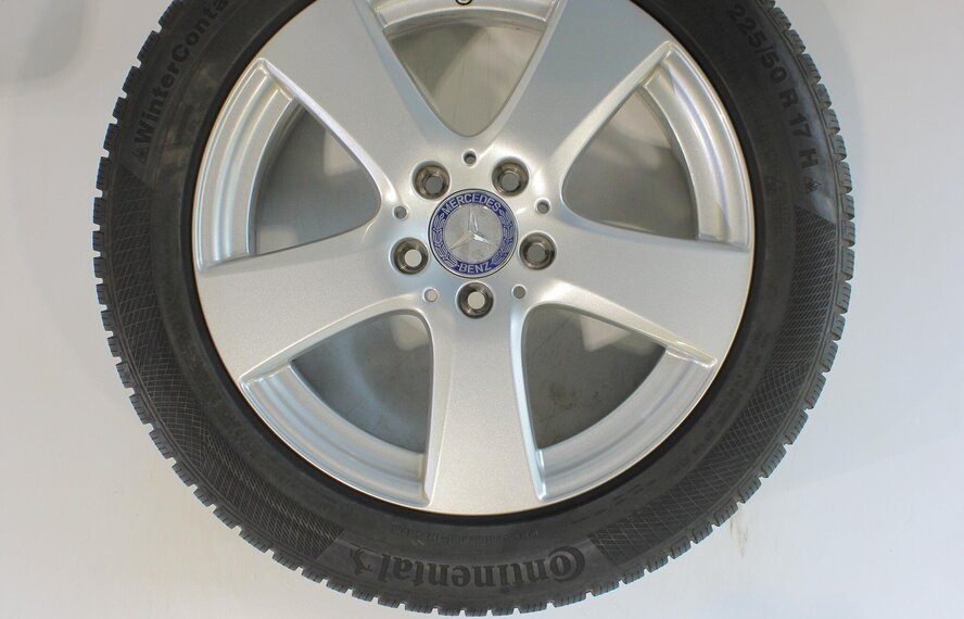 Mercedes Mercedes C-Klasse W205 S205 C205 17-Zoll Continental Winterkompletträder Original