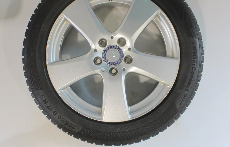 Mercedes Mercedes C-Klasse W205 S205 C205 17-Zoll Continental Winterkompletträder Original