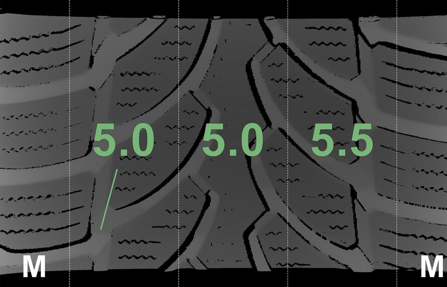 Audi Audi A3 8V 16-Zoll Bridgestone Winterkompletträder Original