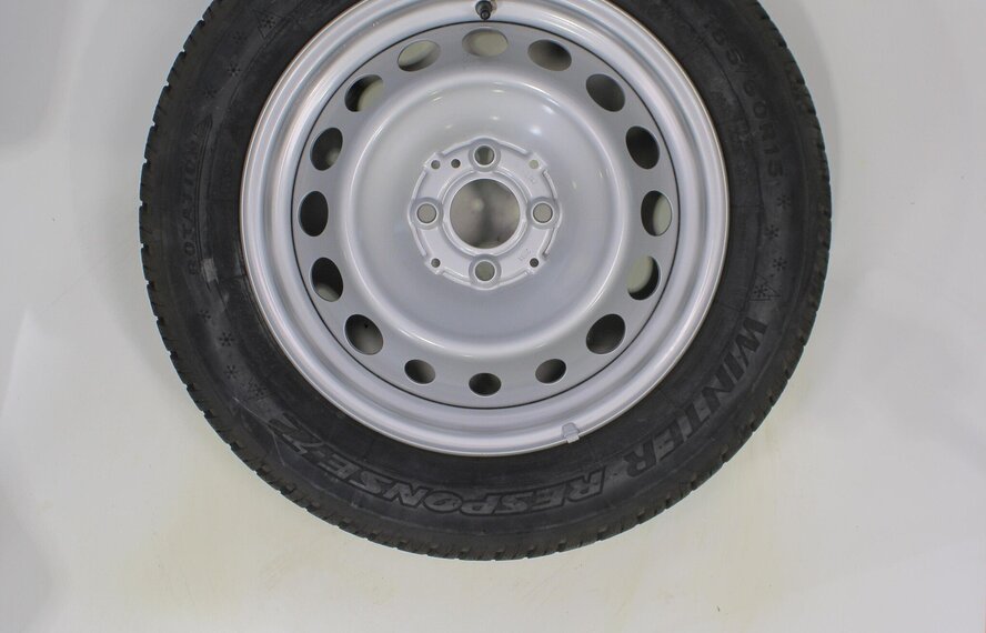 Smart Smart Fortwo Forfour Stahl 15-Zoll Dunlop Winterkompletträder Original