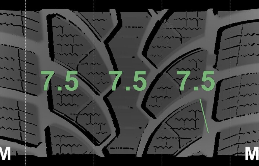 Mercedes Mercedes C-Klasse W205 S205 C205 17-Zoll Bridgestone Winterkompletträder Original