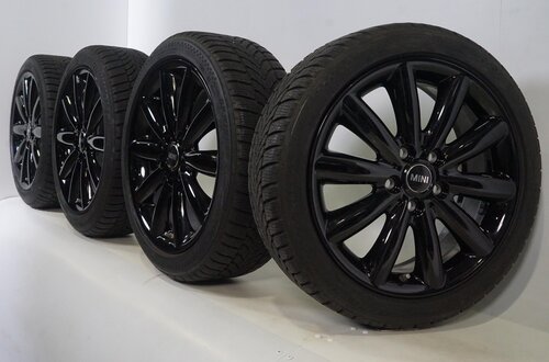 Mini Mini Cooper / S / One / Cabrio F55 F56 F57 499 17-Zoll-Felgen Dunlop Runflat Winterkompletträder Original Mini Mini Cooper / S / One / Cabrio F55 F56 F57 499 17-Zoll-Felgen Dunlop Runflat Winterkompletträder Original