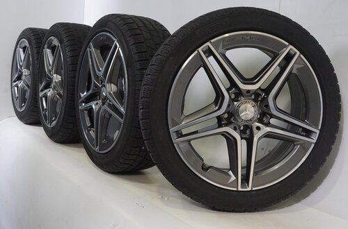 Mercedes Mercedes A-Klasse A35 W177 AMG 18-Zoll-Felgen Pirelli Winterkompletträder Original Mercedes Mercedes A-Klasse A35 W177 AMG 18-Zoll-Felgen Pirelli Winterkompletträder Original