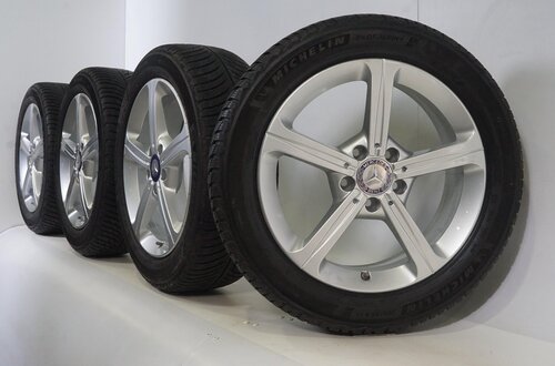 Mercedes Mercedes A B CLA Klasse W177 C118 W247 17-Zoll Felgen Michelin Winterkompletträder Original Mercedes Mercedes A B CLA Klasse W177 C118 W247 17-Zoll Felgen Michelin Winterkompletträder Original