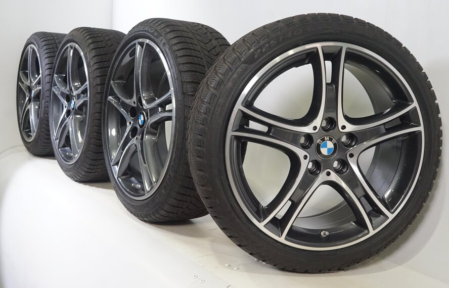 BMW BMW 1er 2er F40 F44 361 18-Zoll Felgen Pirelli Runflat Winterkompletträder Original