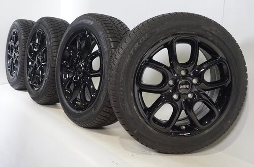 Mini Mini Cooper / S / One / Cabrio F55 F56 F57 494 16-Zoll-Felgen Pirelli Runflat Winterkompletträder Original Mini Mini Cooper / S / One / Cabrio F55 F56 F57 494 16-Zoll-Felgen Pirelli Runflat Winterkompletträder Original