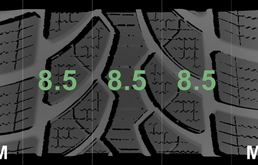 Mercedes Mercedes C-Klasse W205 S205 C205 17-Zoll Bridgestone Winterkompletträder Original