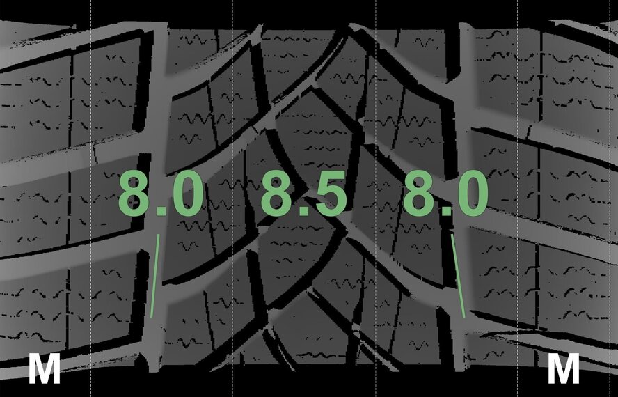 BMW BMW 3 4er F30 F31 F32 F33 F36 16-Zoll Goodyear Runflat Winterkompletträder Original