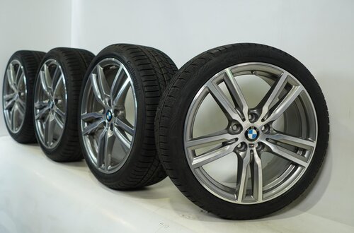 BMW BMW 1 2er F40 F44 2er Gran Coupe 486M 18-Zoll-Felgen Continental Runflat Winterkompletträder Neu Original