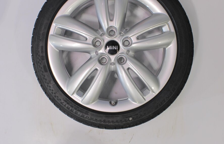 Mini Mini Cooper / S / One / Cabrio F55 F56 F57 JCW501 17-Zoll Dunlop Runflat Winterkompletträder Original