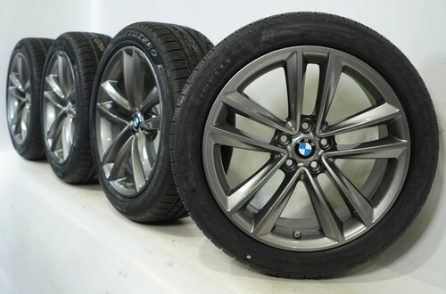 BMW BMW 6 GT G32 7er G11 G12 630 19-Zoll Felgen Pirelli Runflat Winterkompletträder Neu Original BMW BMW 6 GT G32 7er G11 G12 630 19-Zoll Felgen Pirelli Runflat Winterkompletträder Neu Original