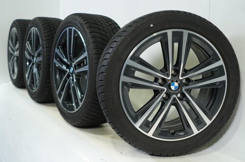 BMW BMW 1 2er F40 F41 F42 F43 F44 2er Gran Coupe 548 17-Zoll-Felgen Bridgestone Runflat Winterkompletträder Original BMW BMW 1 2er F40 F41 F42 F43 F44 2er Gran Coupe 548 17-Zoll-Felgen Bridgestone Runflat Winterkompletträder Original