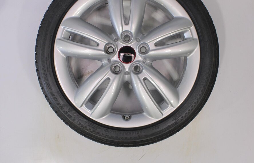 Mini Mini Cooper / S / One / Cabrio F55 F56 F57 JCW501 17-Zoll Dunlop Runflat Winterkompletträder Original