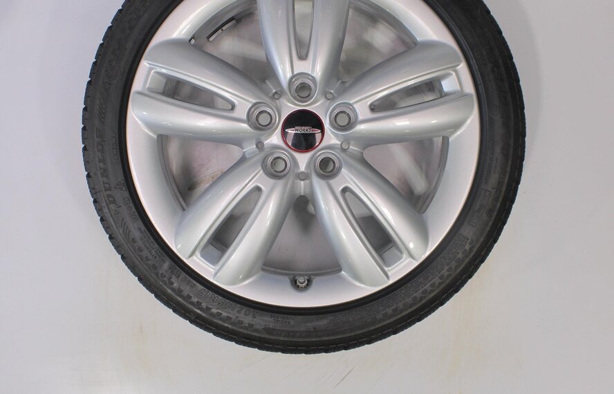 Mini Mini Cooper / S / One / Cabrio F55 F56 F57 JCW501 17-Zoll Dunlop Runflat Winterkompletträder Original