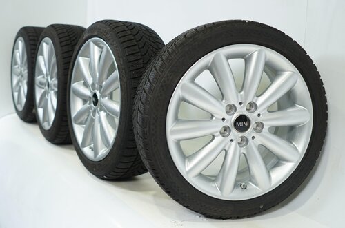 Mini Mini Cooper / S / One / Cabrio F55 F56 F57 499 17-Zoll-Felgen Dunlop Runflat Winterkompletträder Original Mini Mini Cooper / S / One / Cabrio F55 F56 F57 499 17-Zoll-Felgen Dunlop Runflat Winterkompletträder Original
