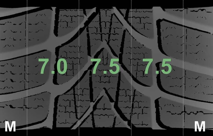 Mini Mini Cooper / S / One / Cabrio F55 F56 F57 499 17-Zoll Dunlop Runflat Winterkompletträder Original