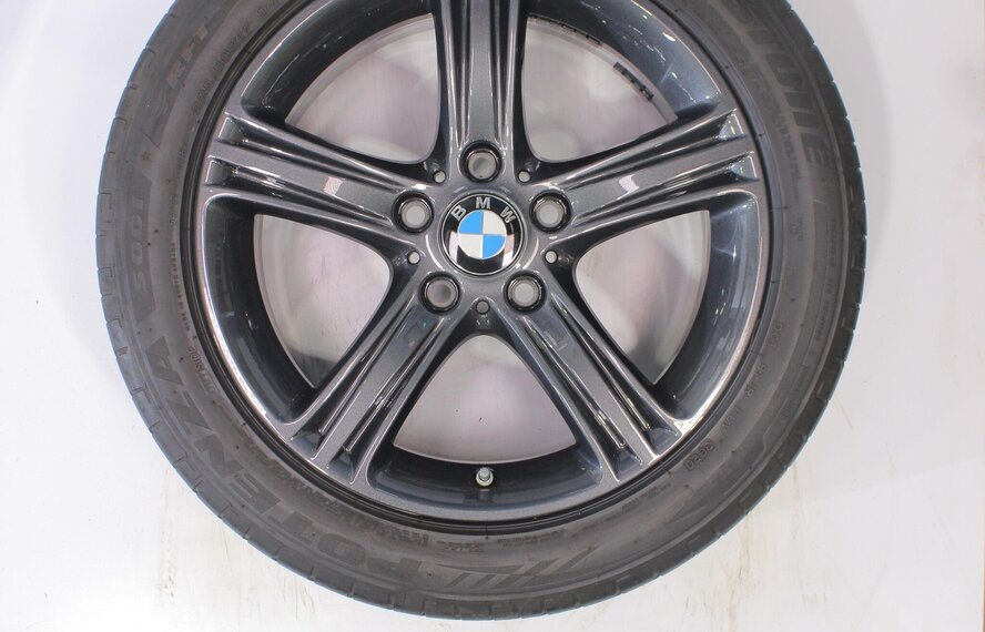 BMW BMW 3 4er F30 F31 F32 F33 F36 393 17-Zoll Bridgestone Runflat Sommerkompletträder Original