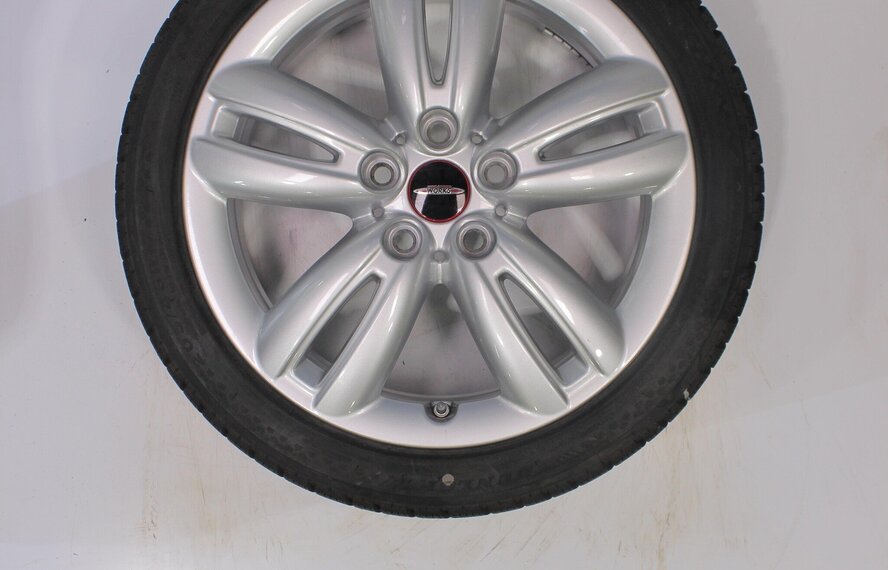 Mini Mini Cooper / S / One / Cabrio F55 F56 F57 JCW501 17-Zoll Dunlop Runflat Winterkompletträder Original