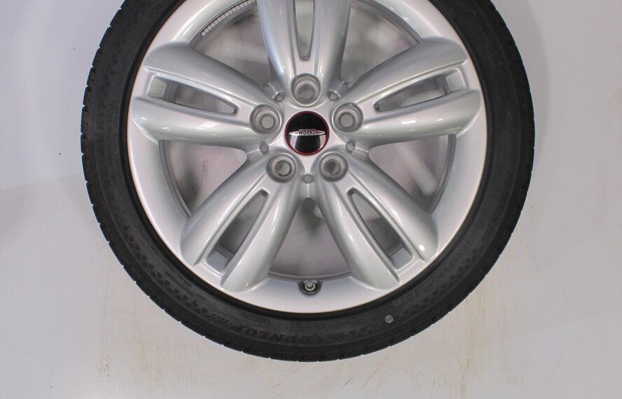 Mini Mini Cooper / S / One / Cabrio F55 F56 F57 JCW501 17-Zoll Dunlop Runflat Winterkompletträder Original