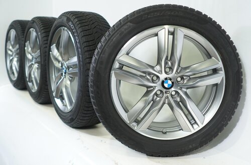 BMW BMW X1 F48 X2 F39 570M 18-Zoll Felgen Pirelli Runflat Winterkompletträder Original BMW BMW X1 F48 X2 F39 570M 18-Zoll Felgen Pirelli Runflat Winterkompletträder Original
