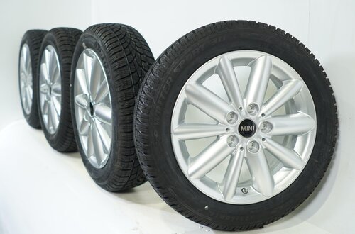 Mini Mini Cooper / S / One / Cabrio F55 F56 F57 508 16-Zoll-Felgen Dunlop Runflat Winterkompletträder Neu Original Mini Mini Cooper / S / One / Cabrio F55 F56 F57 508 16-Zoll-Felgen Dunlop Runflat Winterkompletträder Neu Original