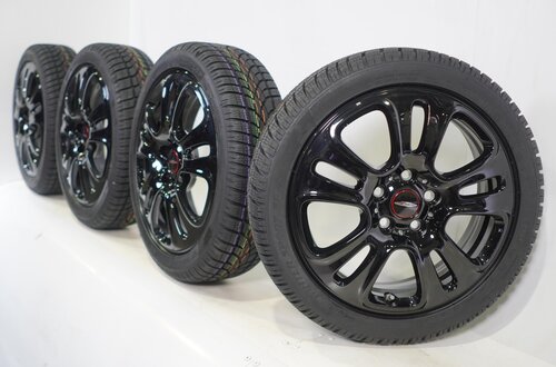 Mini Mini Cooper / S / One / Cabrio F55 F56 F57 JCW510 17-Zoll-Felgen Dunlop Runflat Winterkompletträder Neu Original Mini Mini Cooper / S / One / Cabrio F55 F56 F57 JCW510 17-Zoll-Felgen Dunlop Runflat Winterkompletträder Neu Original