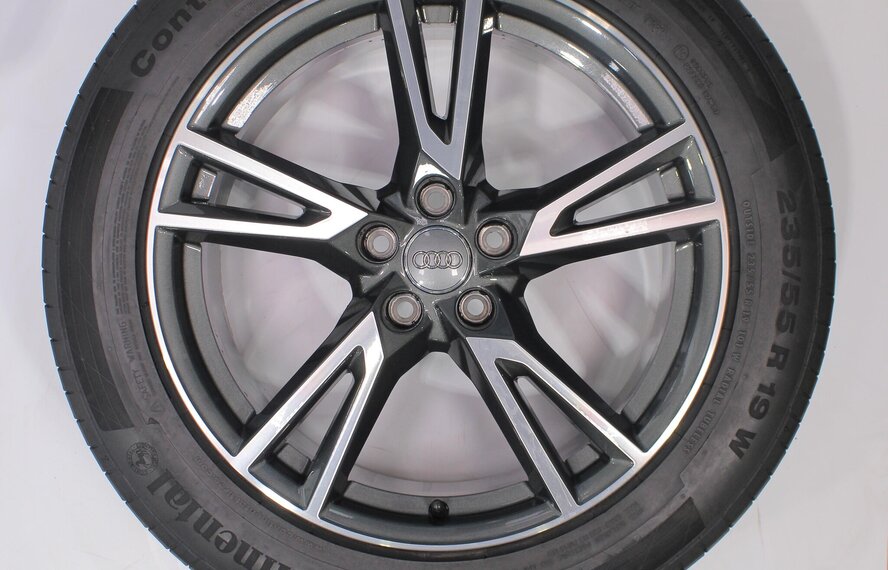 Audi Audi Q5 SQ5 80A 19-Zoll Continental Sommerkompletträder Original