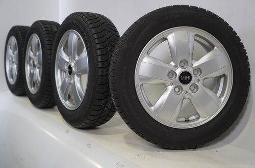 Mini Mini Cooper / S / One / Cabrio F55 F56 F57 492 15-Zoll-Felgen Pirelli Winterkompletträder Original Mini Mini Cooper / S / One / Cabrio F55 F56 F57 492 15-Zoll-Felgen Pirelli Winterkompletträder Original