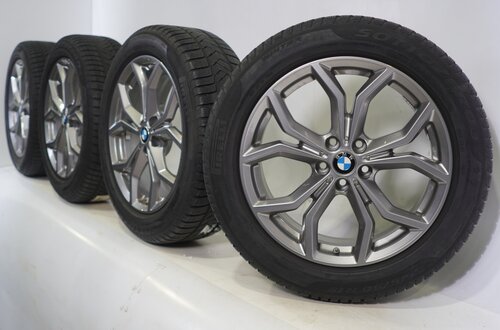 BMW BMW X3 X4 G01 G02 694 19-Zoll-Felgen Pirelli Runflat Winterkompletträder Original BMW BMW X3 X4 G01 G02 694 19-Zoll-Felgen Pirelli Runflat Winterkompletträder Original