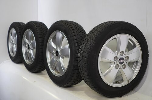 Mini Mini Cooper / S / One / Cabrio F55 F56 F57 492 15-Zoll-Felgen Pirelli Winterkompletträder Original Mini Mini Cooper / S / One / Cabrio F55 F56 F57 492 15-Zoll-Felgen Pirelli Winterkompletträder Original