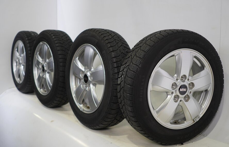Mini Mini Cooper / S / One / Cabrio F55 F56 F57 492 15-Zoll Pirelli Winterkompletträder Original